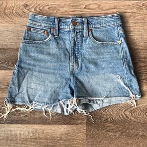 Madewell denim shorts